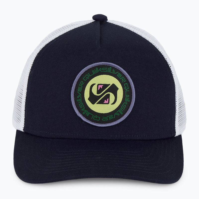 Férfi Quiksilver Riding Around Trucker baseball sapka sötét navy színben 2