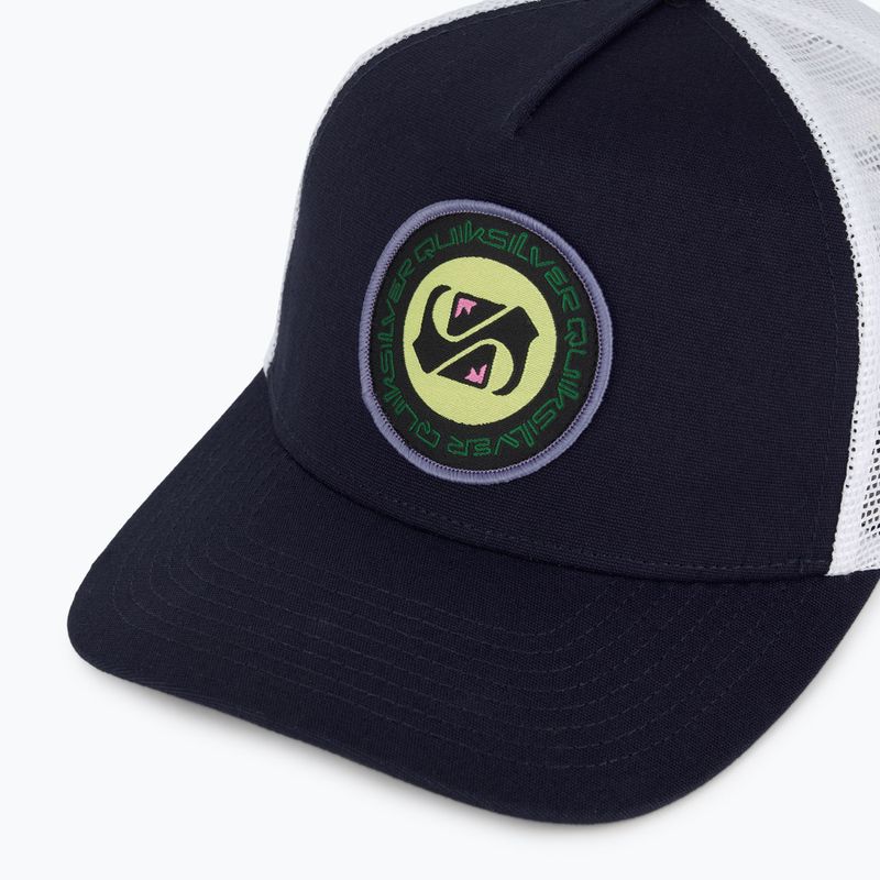 Férfi Quiksilver Riding Around Trucker baseball sapka sötét navy színben 3