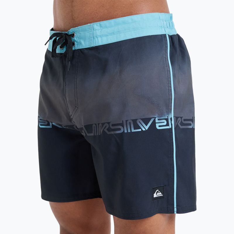 Férfi Quiksilver Everyday Half Jam 16" fekete wordblokk úszónadrág 7