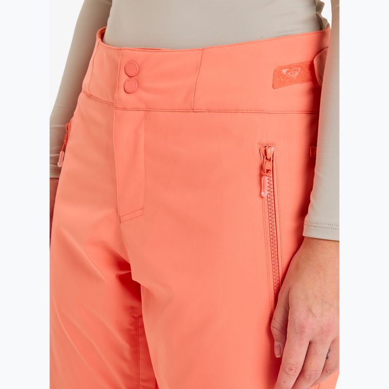 Női snowboardnadrág ROXY Alpine Ridge coral chic 8