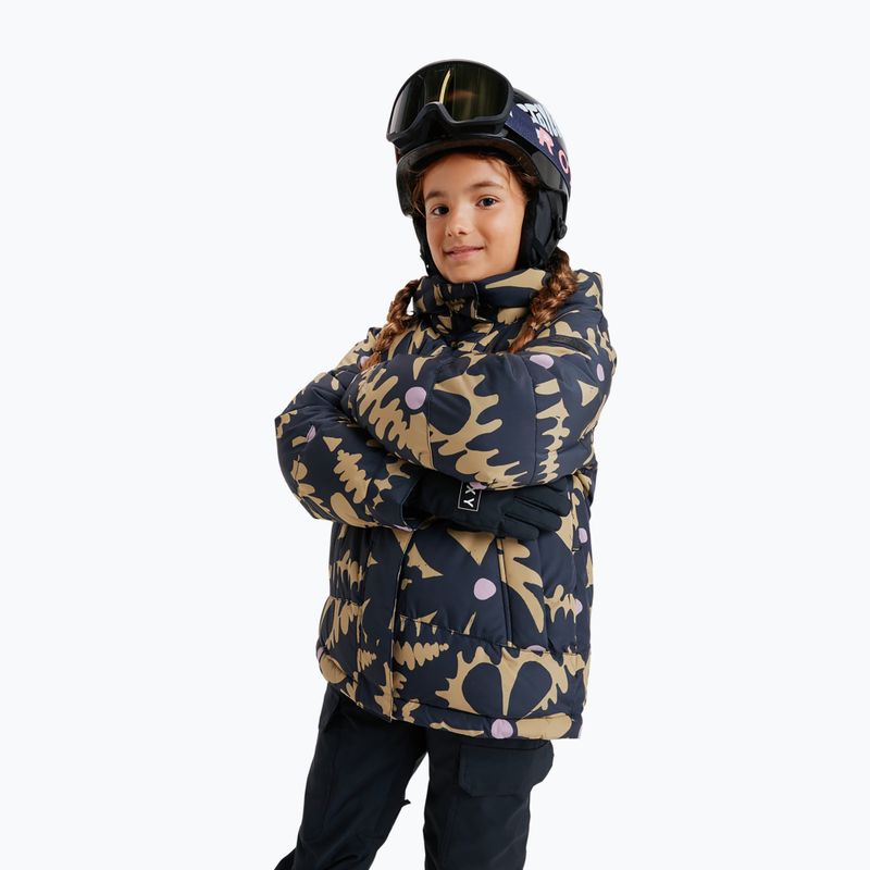 Gyerek snowboarddzseki ROXY Askamoon fennel seed/big flower Rg 2