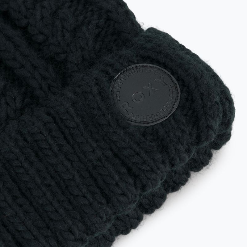 Női téli sapka ROXY Tram Beanie true black 3