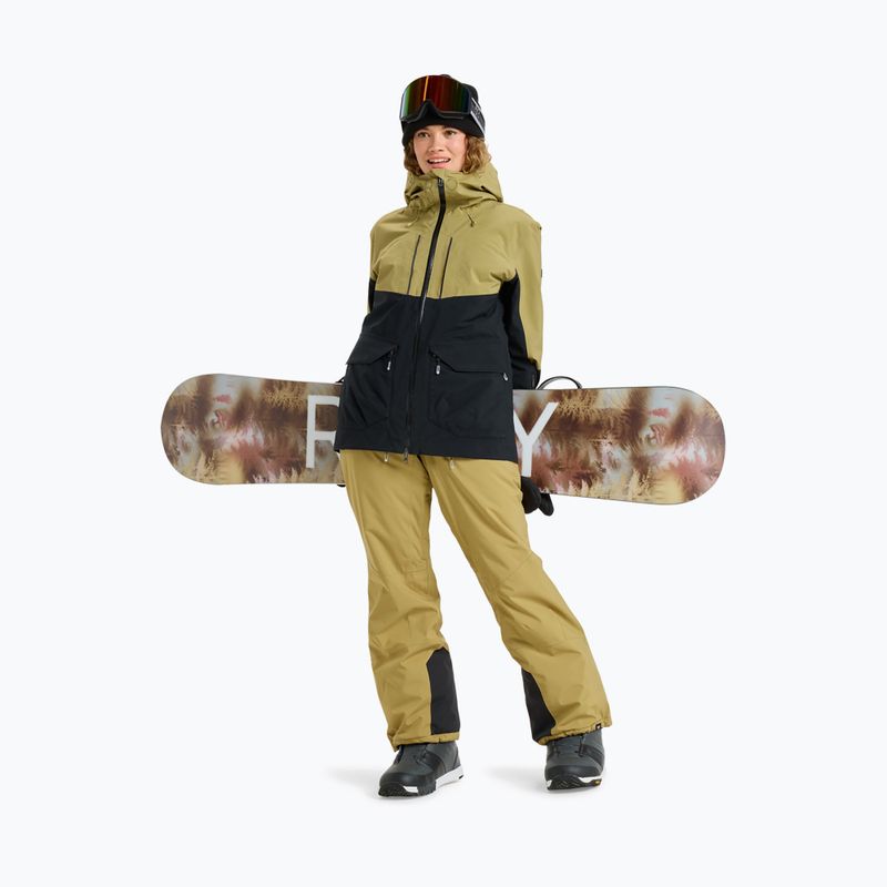 Női snowboarddzseki ROXY Gore-Tex Stretch Purelines fennel seed 3