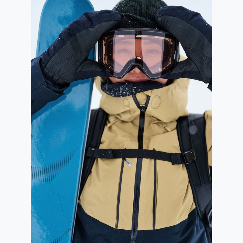 Női snowboarddzseki ROXY Gore-Tex Stretch Purelines fennel seed 16