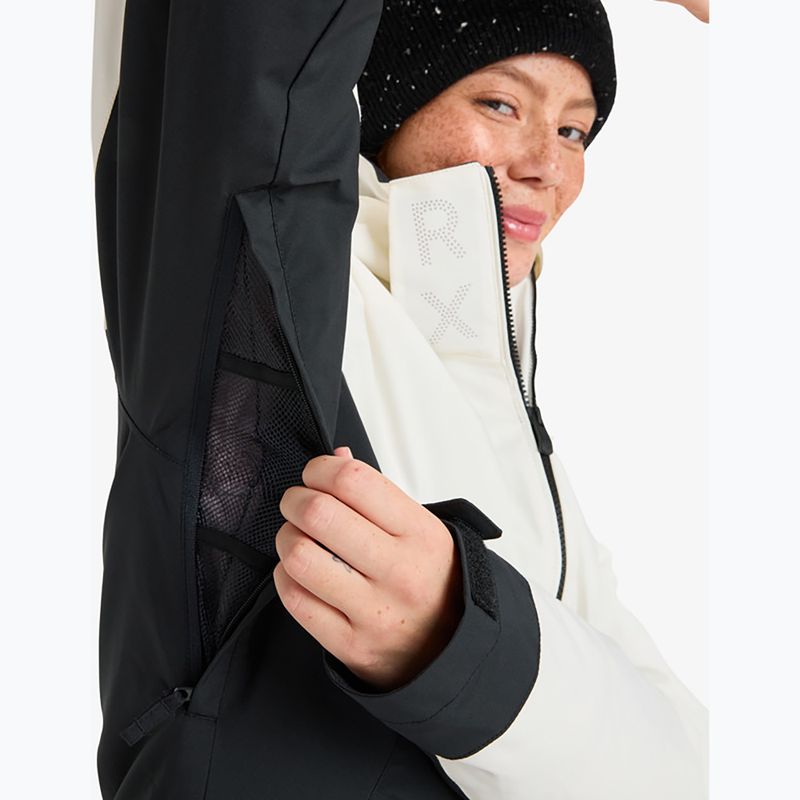 Női snowboarddzseki ROXY Free Jet Block true black 9