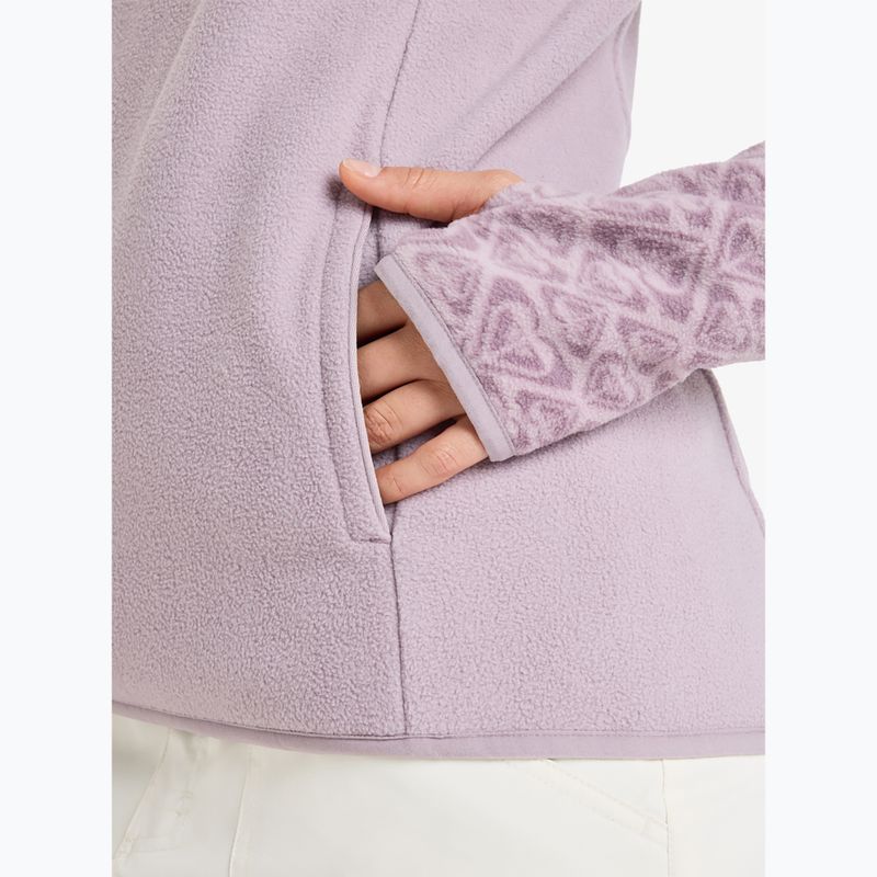 Női pulóver ROXY Sayna Half Zip nirvana/roxygram tonal 6