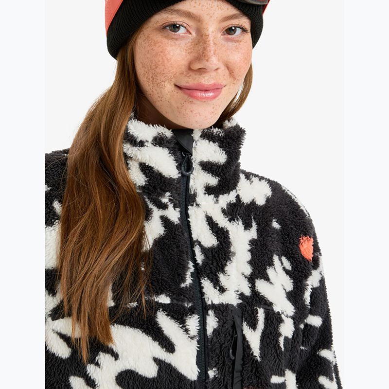 Női pulóver ROXY Alabama true black/big flower 4