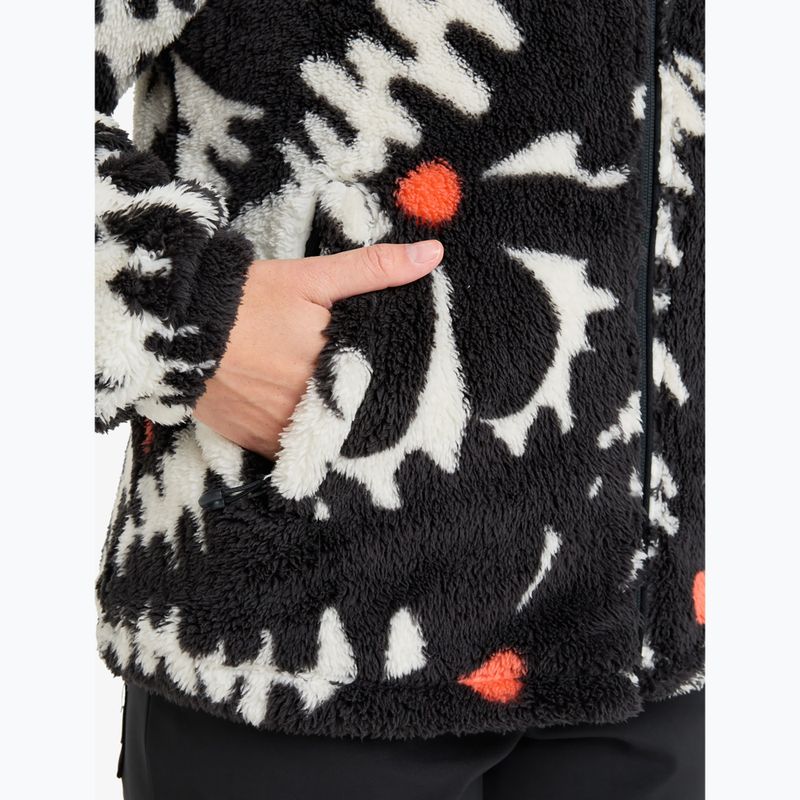 Női pulóver ROXY Alabama true black/big flower 5