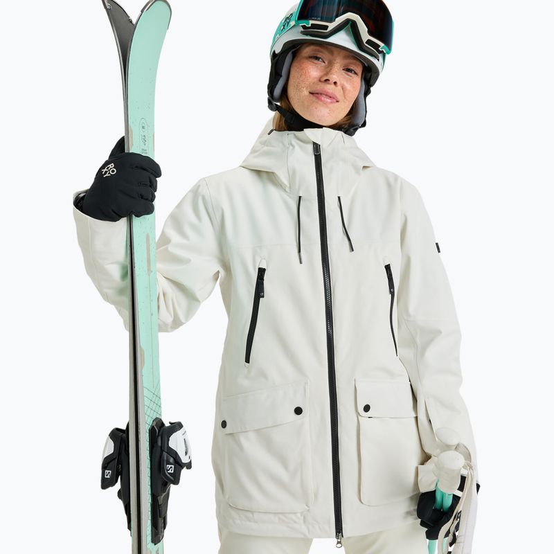 Női snowboarddzseki ROXY Stated whisper white