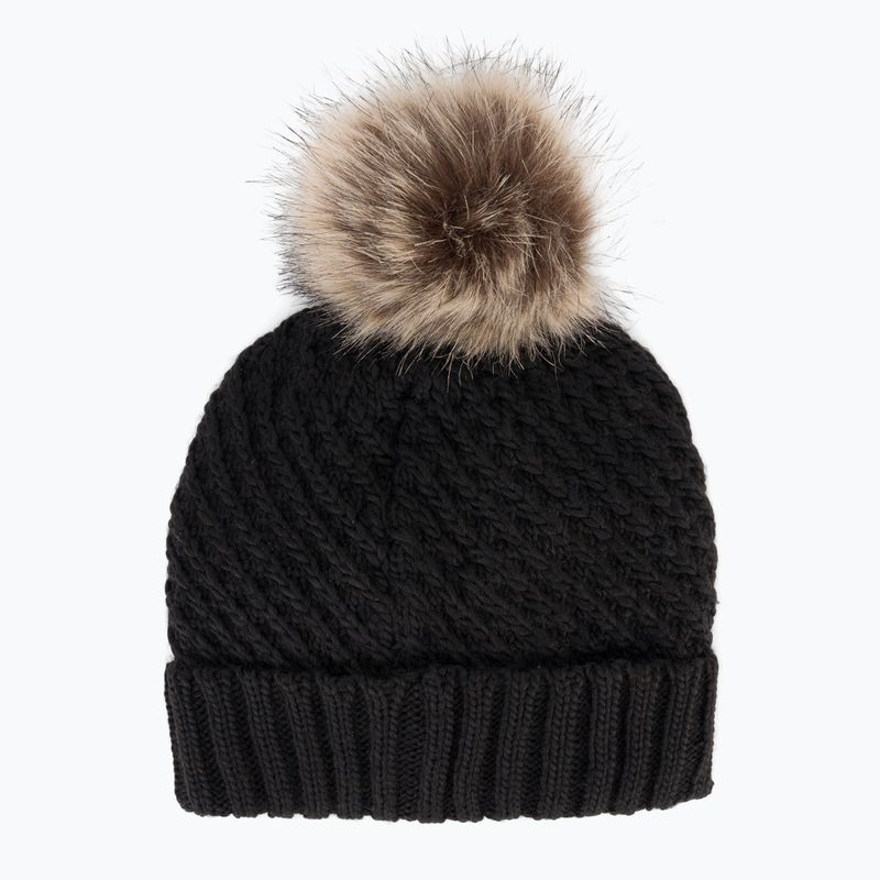 Női téli sapka ROXY Blizzard Beanie true black 2