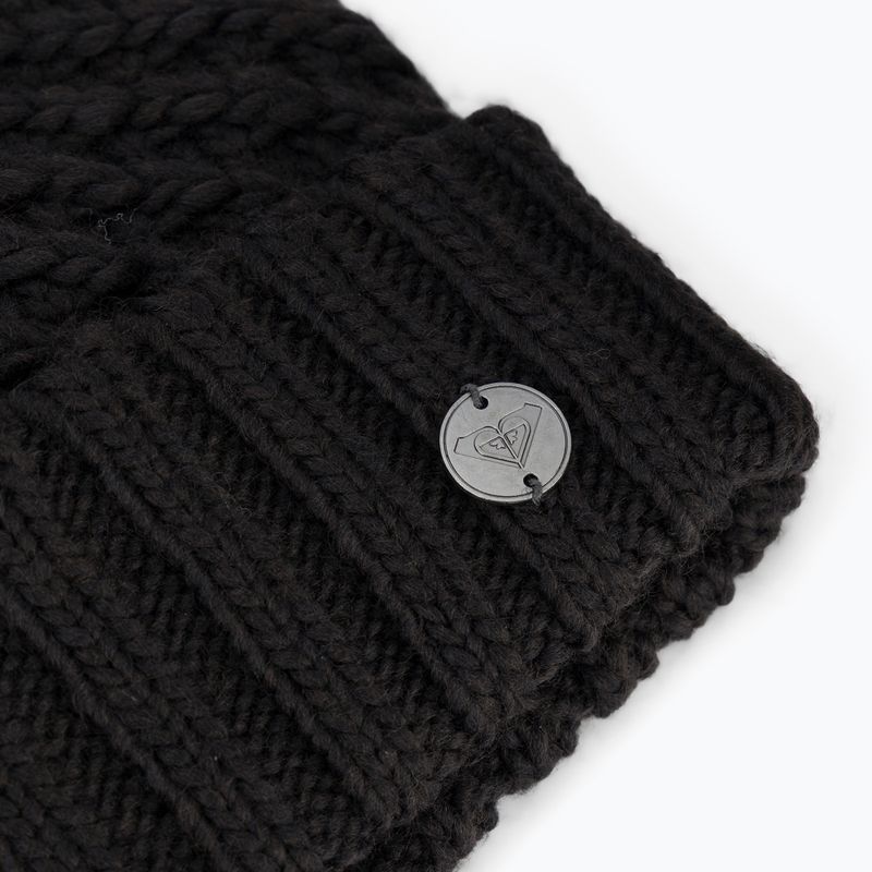 Női téli sapka ROXY Blizzard Beanie true black 3
