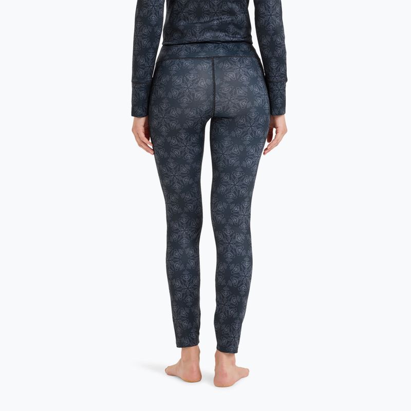 Női termikus nadrág ROXY Daybreak Brushed true black/snowflakes 3