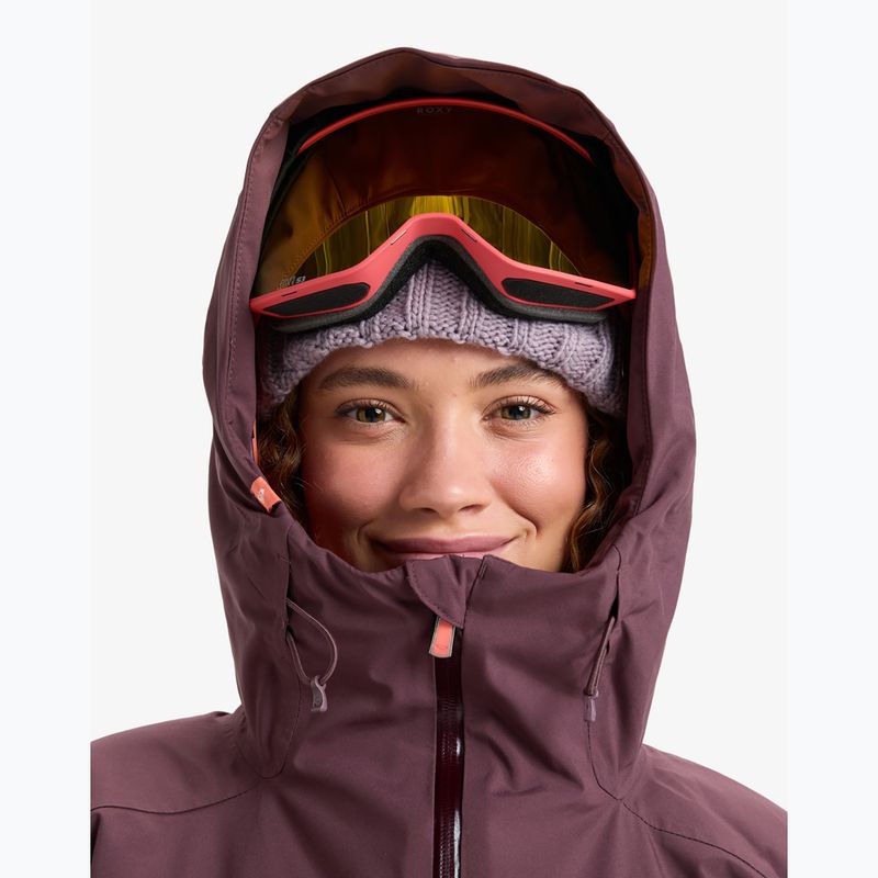 Női snowboarddzseki ROXY Stormdash huckleberry 7
