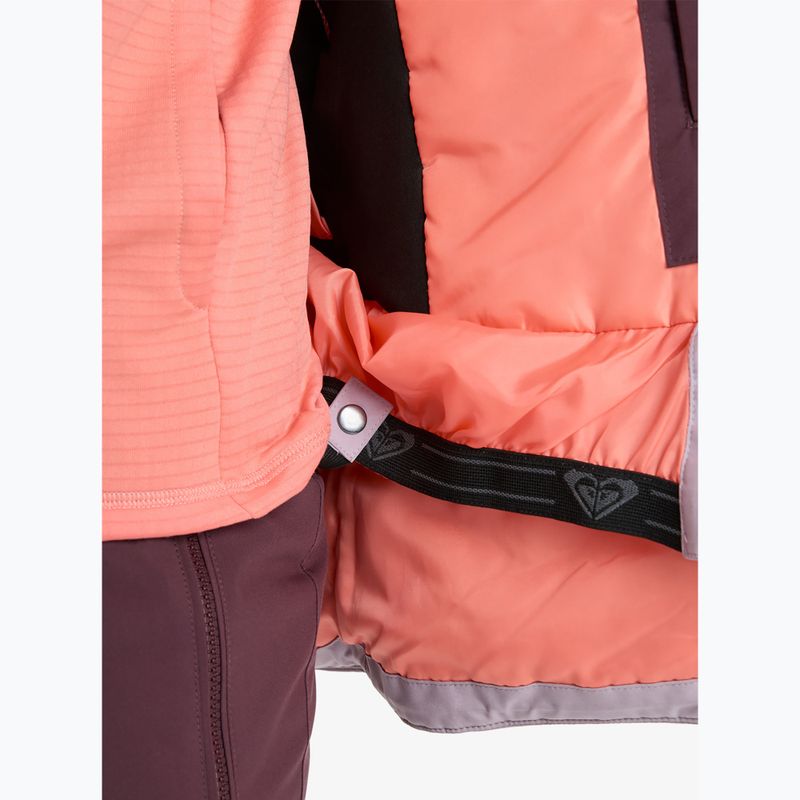 Női snowboarddzseki ROXY Stormdash huckleberry 13