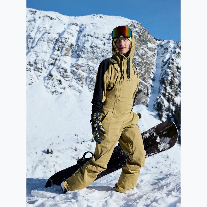 Női snowboard nadrág ROXY Rideout Bib fennel seed 10