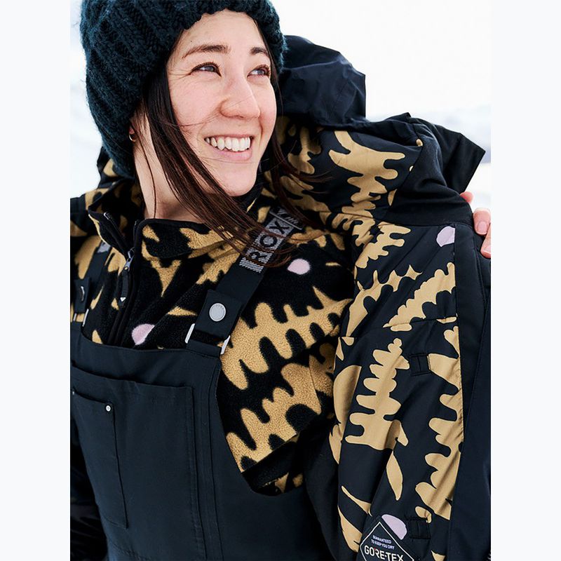 Női sí mellesnadrág ROXY Rideout Bib true black 9