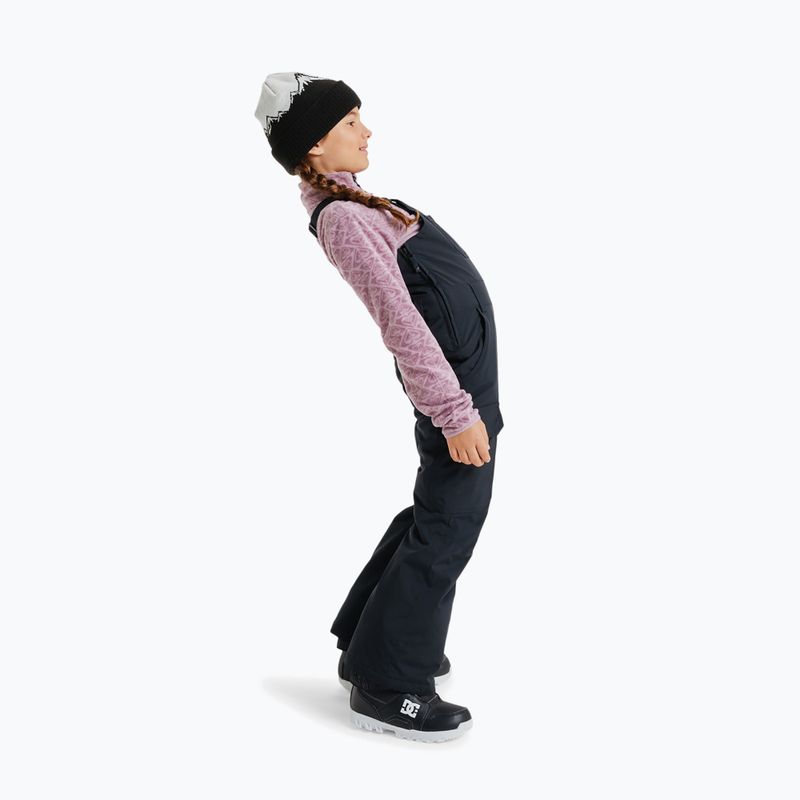 Gyerek melles snowboardnadrág ROXY Non Stop Bib true black 6