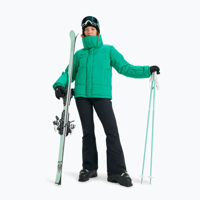 Női snowboarddzseki ROXY Snow Winter Rebel vivid green 2