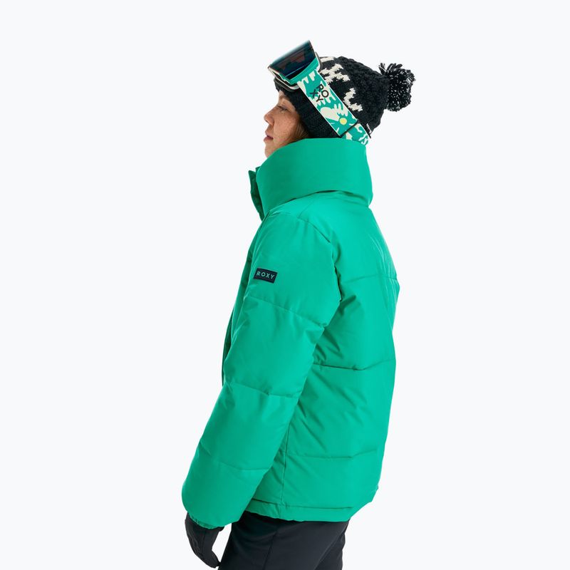Női snowboarddzseki ROXY Snow Winter Rebel vivid green 5