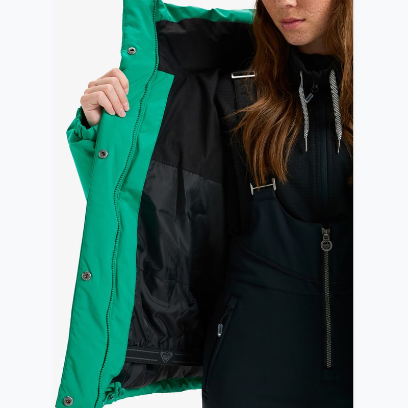 Női snowboarddzseki ROXY Snow Winter Rebel vivid green 8
