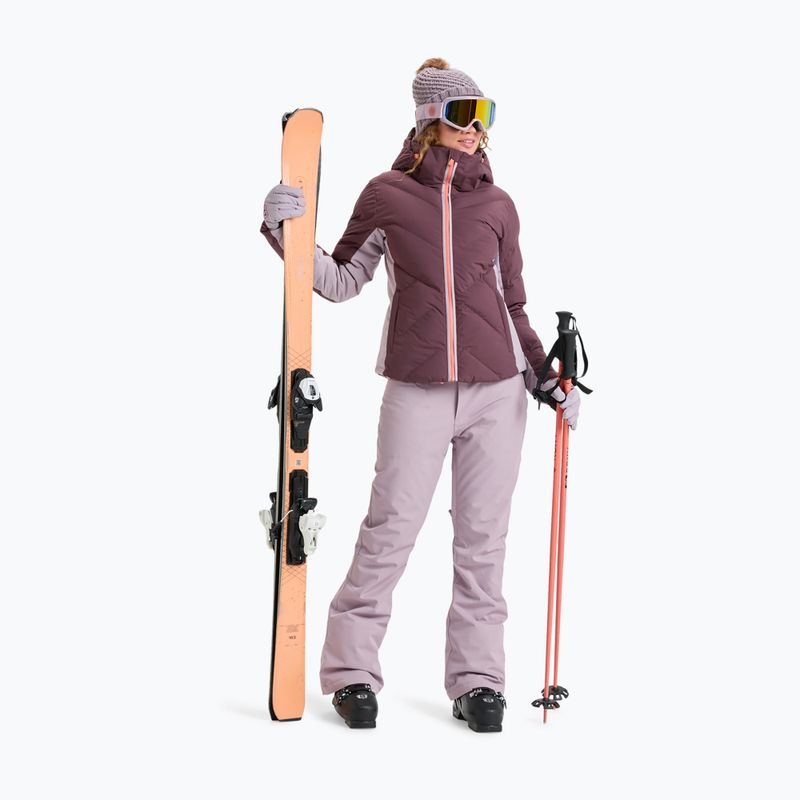 Női snowboarddzseki ROXY Snowdrift huckleberry 2