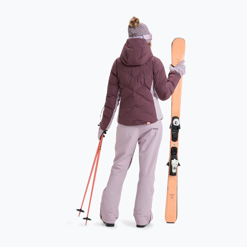 Női snowboarddzseki ROXY Snowdrift huckleberry 4