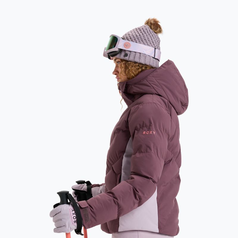 Női snowboarddzseki ROXY Snowdrift huckleberry 5