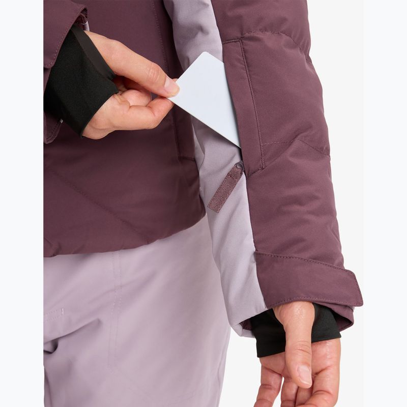 Női snowboarddzseki ROXY Snowdrift huckleberry 11