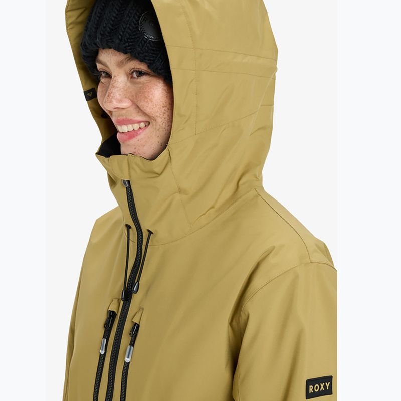 Női snowboarddzseki ROXY Upwards fennel seed 9
