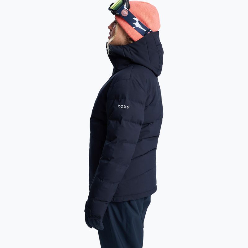 Női snowboarddzseki ROXY Snowhill Puffy true black 6