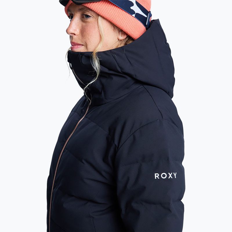 Női snowboarddzseki ROXY Snowhill Puffy true black 9