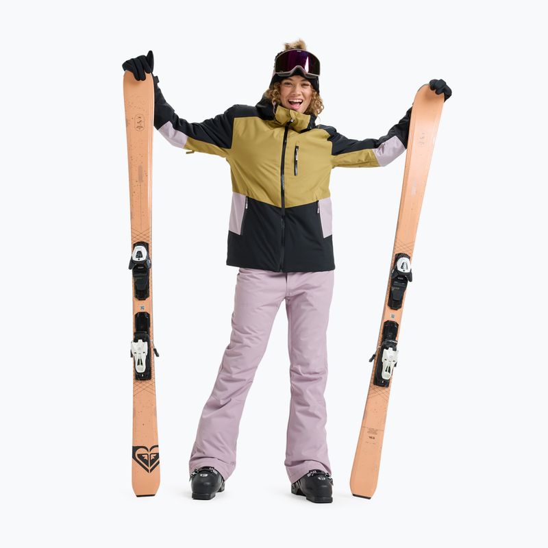 Női snowboarddzseki ROXY Stormdash fennel seed 2
