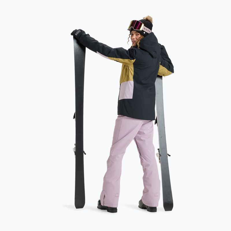 Női snowboarddzseki ROXY Stormdash fennel seed 4