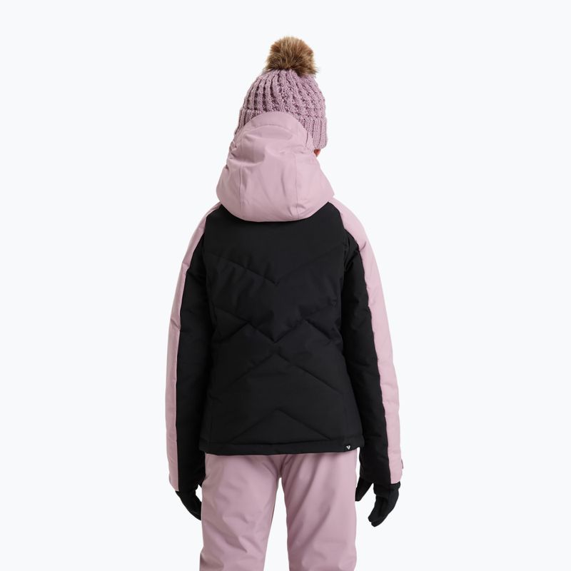 Gyerek snowboarddzseki ROXY Snowsylva true black 3