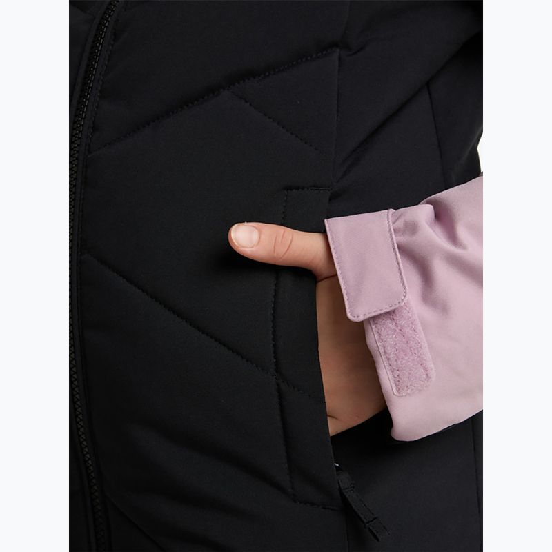 Gyerek snowboarddzseki ROXY Snowsylva true black 6