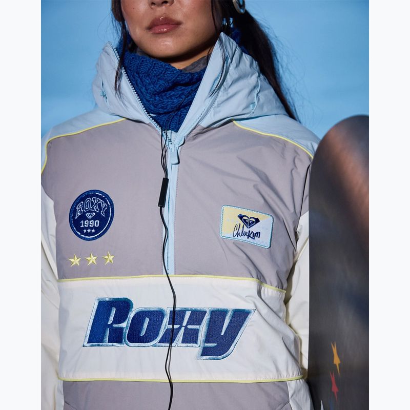 Női snowboarddzseki ROXY Chloe Kim Anorak ash 15