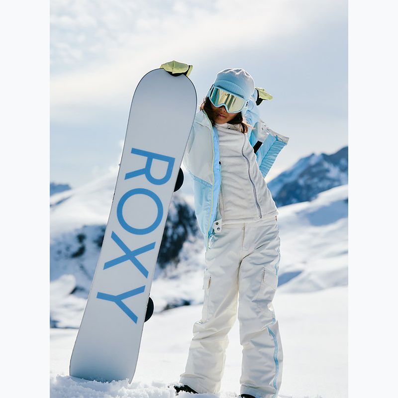 Gyerek pulóver ROXY Igloo whisper white nagy/virág dombornyomás 8