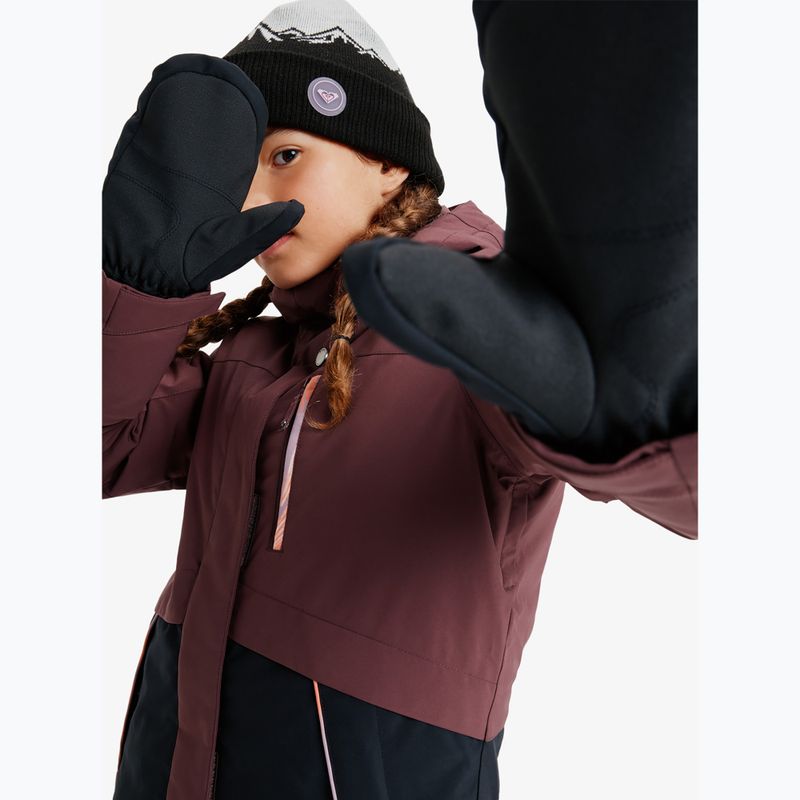 Gyerek snowboardkesztyű Roxy Jetty Solid Mitt true black 6