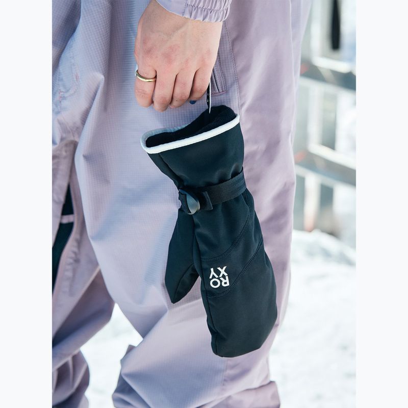 Női snowboardkesztyűk Roxy Jetty Solid Mitt true black 8