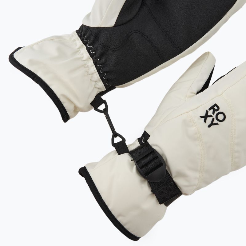 Női snowboardkesztyűk Roxy Jetty Solid Mitt whisper white 6