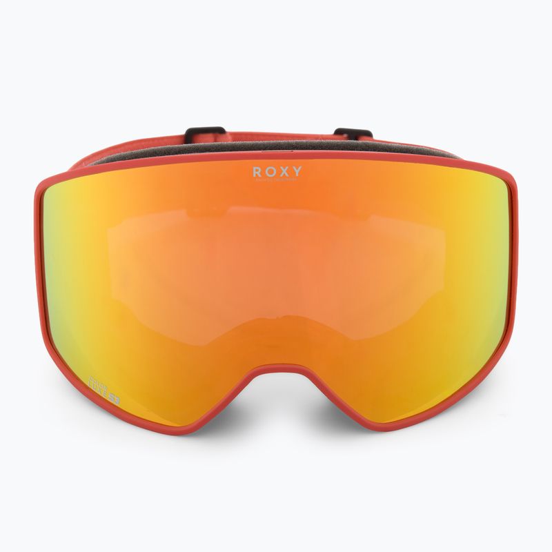 Női snowboard-szemüveg ROXY Storm W coral chic/clux ml orange 2
