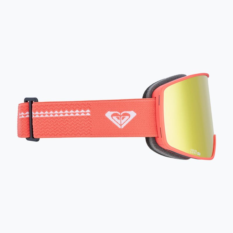 Női snowboard-szemüveg ROXY Storm W coral chic/clux ml orange 3