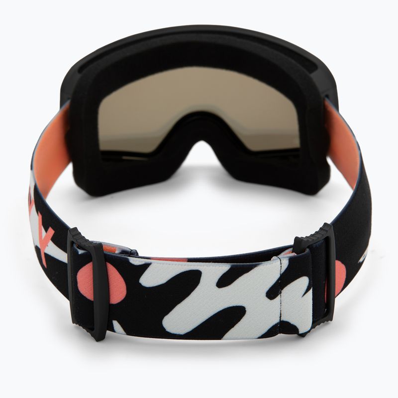 Gyerek snowboard-szemüveg ROXY Missy big flowers/clux ml orange 3