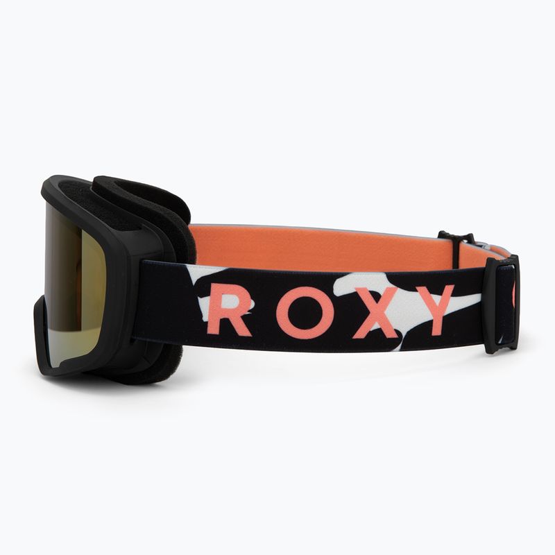 Gyerek snowboard-szemüveg ROXY Missy big flowers/clux ml orange 4