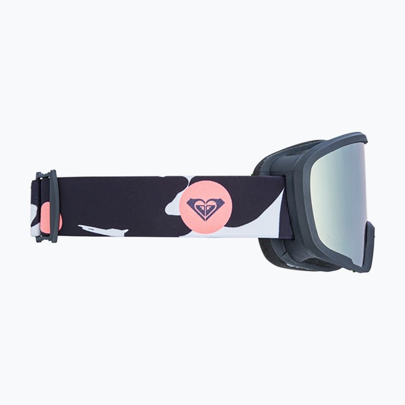 Gyerek snowboard-szemüveg ROXY Missy big flowers/clux ml orange 7