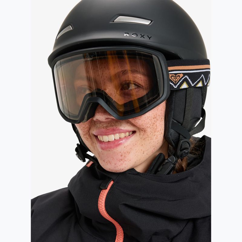 Női snowboard szemüveg ROXY Izzy black/clux ml silver 5