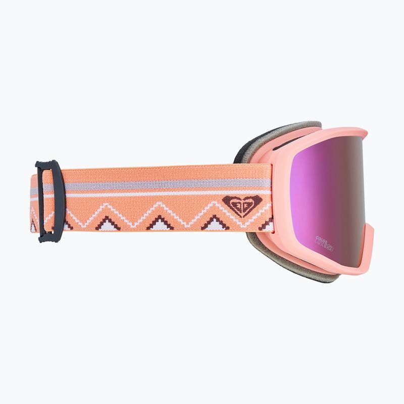 Női snowboard-szemüveg ROXY Izzy coral chic/clux ml l purple 3