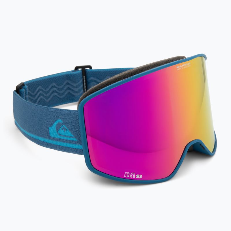 Snowboard-szemüveg Quiksilver Storm true navy/clux ml light purple