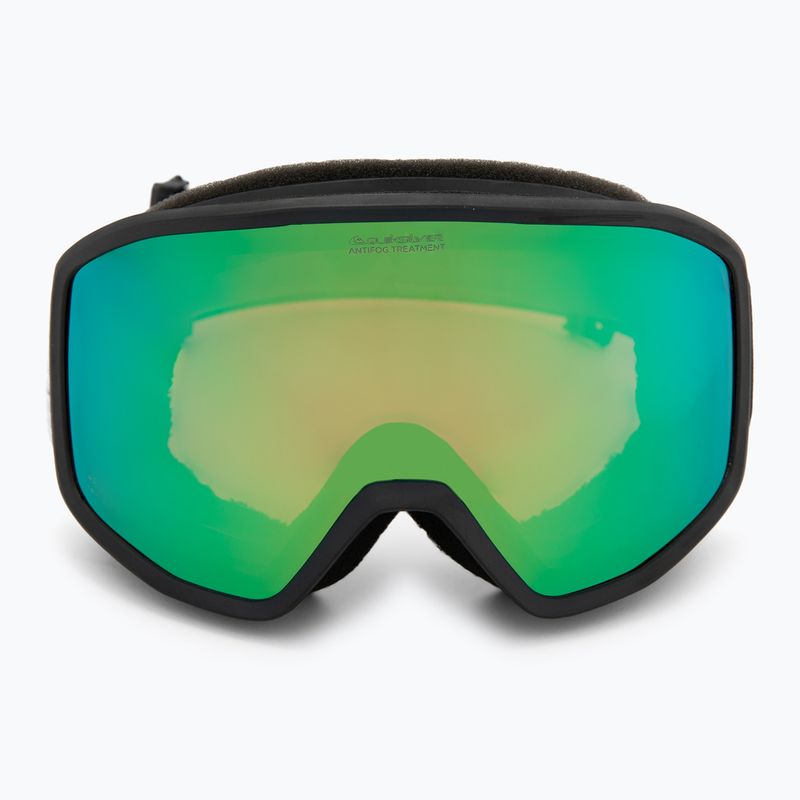 Férfi snowboard szemüveg Quiksilver Harper black/clux ml green 2