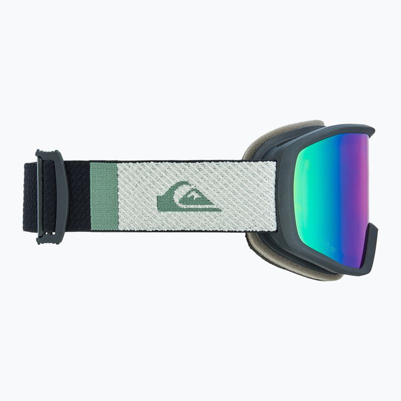 Férfi snowboard szemüveg Quiksilver Harper black/clux ml green 3